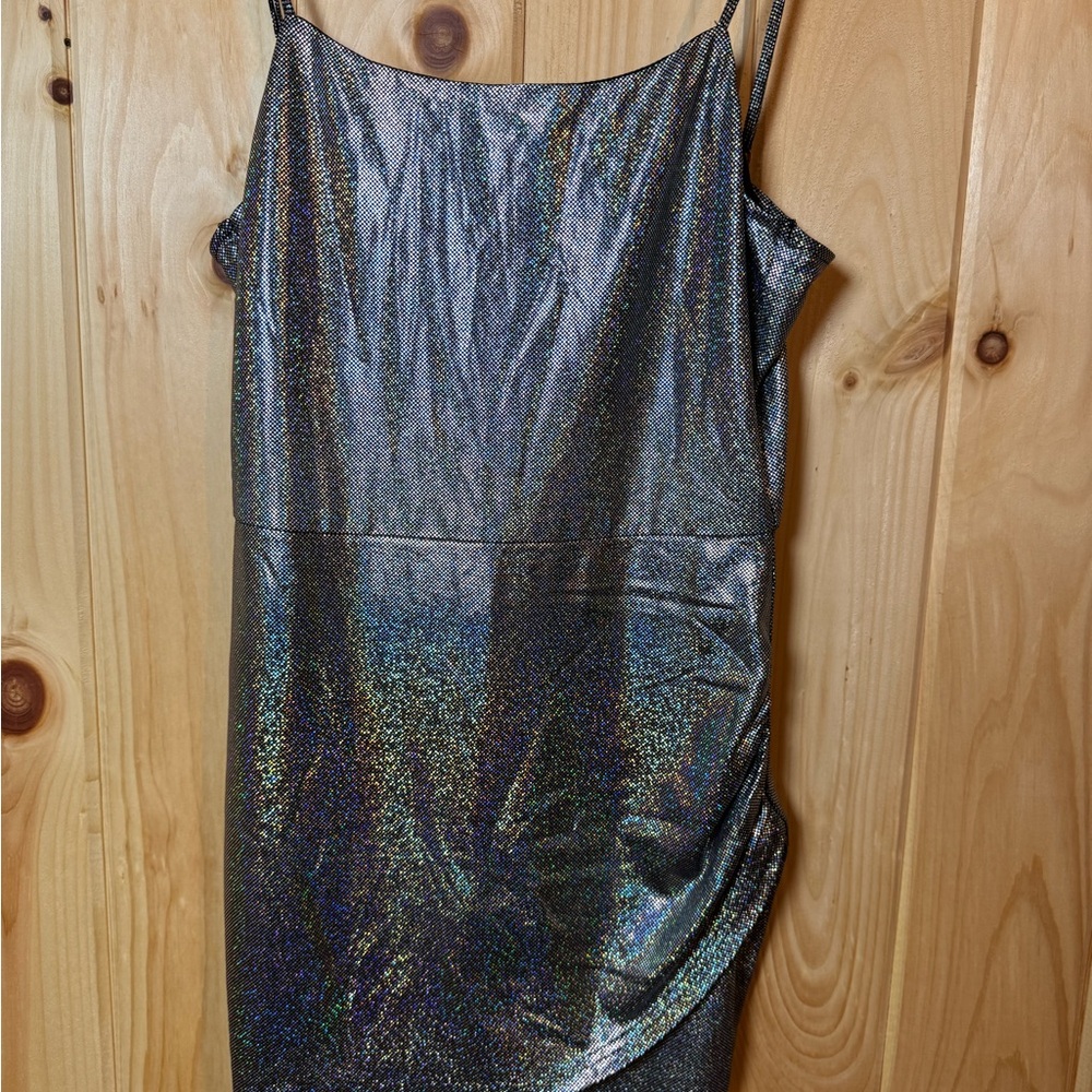 Superdown Iridescent Mini Dress - image 1
